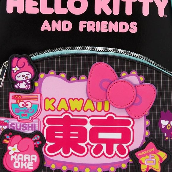 Sanrio Hello Kitty & Friends Neon Lights Mini Backpack - Picture 1 of 2